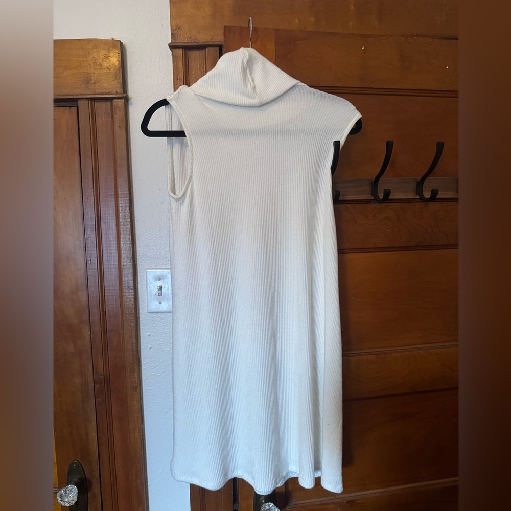 Michael Stars Cream Sleeveless Mini Dress NWT